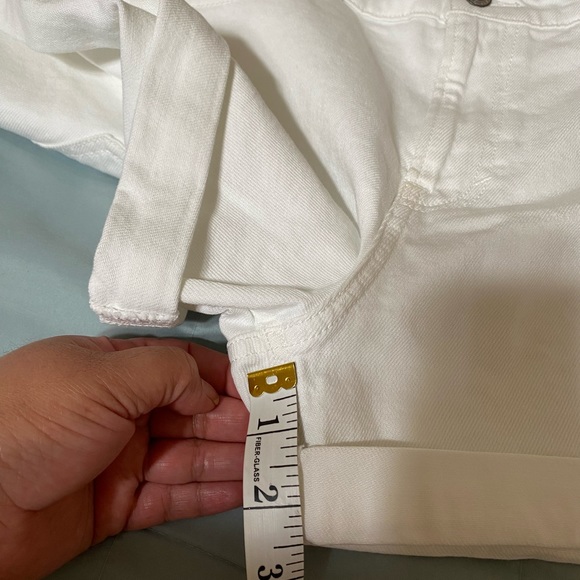 NWT-Lucky Brand White Boyfriend Shorts - Picture 10 of 13